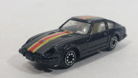 Vintage Yatming Nissan 300ZX Black No. 1027 Die Cast Toy Car Vehicle with Opening Doors - Hong Kong