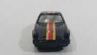 Vintage Yatming Nissan 300ZX Black No. 1027 Die Cast Toy Car Vehicle with Opening Doors - Hong Kong