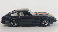 Vintage Yatming Nissan 300ZX Black No. 1027 Die Cast Toy Car Vehicle with Opening Doors - Hong Kong