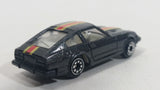 Vintage Yatming Nissan 300ZX Black No. 1027 Die Cast Toy Car Vehicle with Opening Doors - Hong Kong