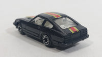 Vintage Yatming Nissan 300ZX Black No. 1027 Die Cast Toy Car Vehicle with Opening Doors - Hong Kong