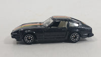 Vintage Yatming Nissan 300ZX Black No. 1027 Die Cast Toy Car Vehicle with Opening Doors - Hong Kong