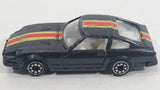 Vintage Yatming Nissan 300ZX Black No. 1027 Die Cast Toy Car Vehicle with Opening Doors - Hong Kong