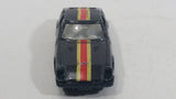 Vintage Yatming Nissan 300ZX Black No. 1027 Die Cast Toy Car Vehicle with Opening Doors - Hong Kong