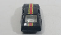 Vintage Yatming Nissan 300ZX Black No. 1027 Die Cast Toy Car Vehicle with Opening Doors - Hong Kong