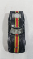 Vintage Yatming Nissan 300ZX Black No. 1027 Die Cast Toy Car Vehicle with Opening Doors - Hong Kong