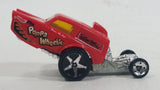 2014 Hot Wheels Off-Road Dare Devils Poppa Wheelie Red Die Cast Toy Car Vehicle