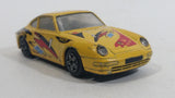 Burago Super Cup Porsche 911 Shell Pirelli Yellow 1:43 Scale Die Cast Toy Car Vehicle