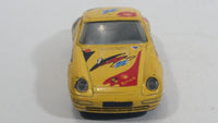 Burago Super Cup Porsche 911 Shell Pirelli Yellow 1:43 Scale Die Cast Toy Car Vehicle