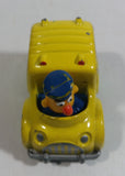 1981, 1983 Playskool The Muppets Sesame Street Bert as a Bus Driver Yellow Die Cast Toy Car Vehicle - Treasure Valley Antiques & Collectibles