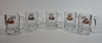 1990s Special Edition A & W Miniature Root Beer Mugs - Grandpa, Papa, Mama, Teen, Baby Set of 5