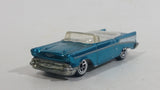 2006 Hot Wheels Classic '57 Chevy Bel Air Convertible Spectraflame Light Blue Die Cast Toy Car Vehicle