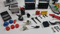 Vintage 1981 Playmobile Esso Gas Service Station Incomplete Set