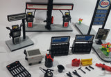 Vintage 1981 Playmobile Esso Gas Service Station Incomplete Set