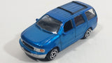 Motor Max Super Wheels Ford Expedition No. 6021 Blue Die Cast Toy Car SUV Vehicle