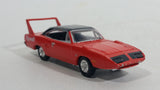 1996 Racing Champions '70 Plymouth Superbird Orange Die Cast Toy Muscle Car Vehicle With Removable Rubber Tires