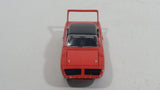 1996 Racing Champions '70 Plymouth Superbird Orange Die Cast Toy Muscle Car Vehicle With Removable Rubber Tires