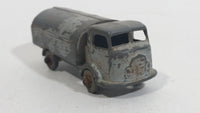 Vintage Lesney Karrier Garbage Refuse Collector Truck No. 38 Grey Die Cast Toy Car Vehicle - Made in England