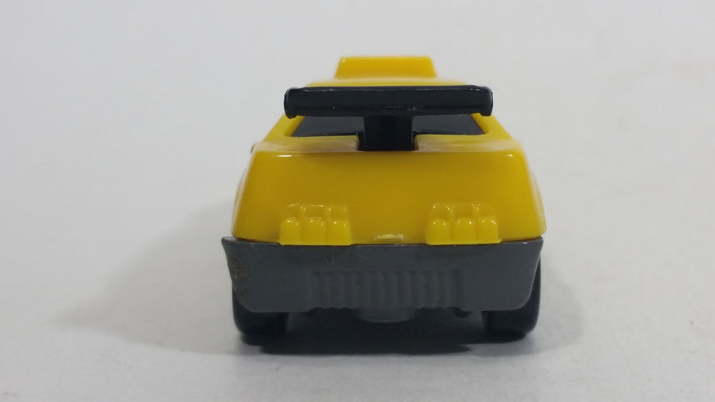 1997 Hot Wheels McDonald's Taxi Plastic Body Yellow Die Cast Toy Car V ...