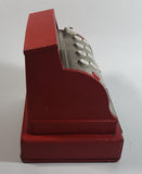 Vintage Western Stamping Company Tom Thumb Painted Red Metal Mechanical Cash Register Toy - Pat. No. 3045902