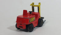 1972 Lesney Products Matchbox Red Yellow Superfast No. 15 Fork Lift Truck Toy Car Warehouse Yard Machinery Vehicle