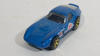 2013 Hot Wheels Shelby Cobra Daytona Coupe Teal Blue Die Cast Toy Muscle Car Vehicle