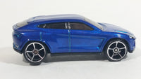 2016 Hot Wheels Hot Trucks Lamborghini Urus Blue Die Cast Toy Car Vehicle