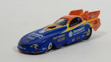 Permatex Limited Anniversary Edition Marty Nothstein NHRA Funny Car Chevrolet Impala SS Orange Die Cast Toy Race Car Vehicle - Rubber Tires - Missing Engine