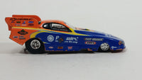 Permatex Limited Anniversary Edition Marty Nothstein NHRA Funny Car Chevrolet Impala SS Orange Die Cast Toy Race Car Vehicle - Rubber Tires - Missing Engine