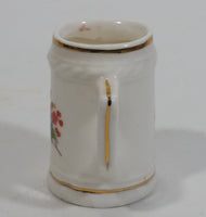Our Own Import Japan Bone China Beer Stein Shaped Toothpick Holder 2" Tall
