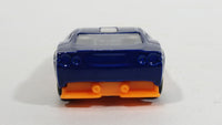 2013 Hot Wheels Track Aces Torque Screw Metalflake Blue with Orange Die Cast Toy Car Vehicle