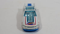 2013 Hot Wheels Racing Race Team '13 Ford Mustang GT White Die Cast Toy Car Vehicle