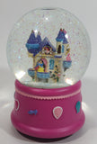 Disney Princess' Castle Musical "Let me call you sweetheart" Snow Globe - Snow White, Ariel, Aurora - 6" Tall