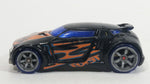 2005 Hot Wheels AcceleRacers Teku High Voltage Black Die Cast Toy Race Car Vehicle