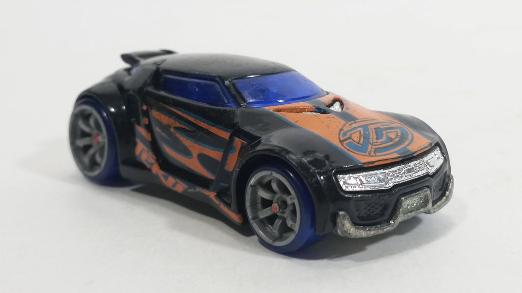 2005 Hot Wheels AcceleRacers Teku High Voltage Black Die Cast Toy Race ...