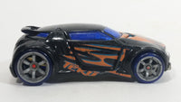 2005 Hot Wheels AcceleRacers Teku High Voltage Black Die Cast Toy Race Car Vehicle