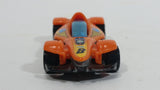 2013 Hot Wheels HW Gift Formula Street Orange and Metalflake Dark Grey Die Cast Toy Race Car Vehicle