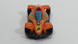 2013 Hot Wheels HW Gift Formula Street Orange and Metalflake Dark Grey Die Cast Toy Race Car Vehicle