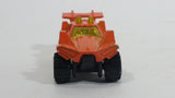 2012 Hot Wheels Quicksand Orange Die Cast Toy Car Vehicle - Yellow Tint