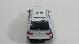 Welly BMW X5 Police 36 White No. 52057 Die Cast Toy Cop Car Vehicle