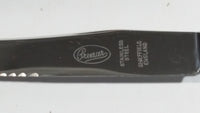 Vintage Sheffield England Premier Stainless Steel Knife Knives Set of 6 in Wood Holder