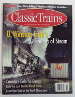 Classic Trains Magazine O. Winston Link's Sounds of Steam Summer 2001