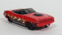 2013 Hot Wheels Showroom Heat Fleet Plymouth Barracuda Convertible Red Die Cast Toy Muscle Car Vehicle