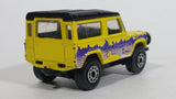 1998 Matchbox Mountain Trails Land Rover Ninety Yellow Die Cast Toy Car Vehicle