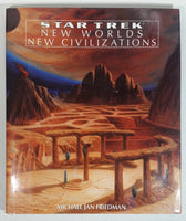 Star Trek New Worlds New Civilizations Hard Cover Book - Michael Jan Friedman