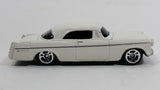 Maisto Chrysler 1956 300B White Die Cast Toy Classic Car Vehicle