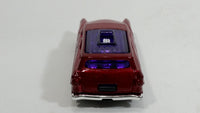 2015 Hot Wheels HW Workshop Garage 8 Crate Metalflake Dark Red Die Cast Toy Car Vehicle
