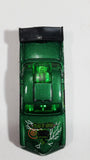1999 Hot Wheels Terrorific At-A-Tude Metalflake Dark Green Die Cast Toy Car Vehicle