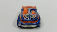 2005 Hot Wheels AcceleRacers Battle Spec Metallic Blue Die Cast Toy Car Vehicle