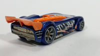 2005 Hot Wheels AcceleRacers Battle Spec Metallic Blue Die Cast Toy Car Vehicle